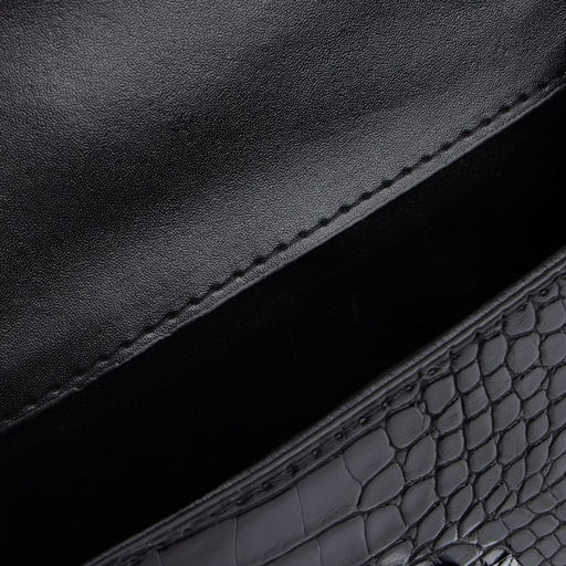 Сумка-мессенджер на застёжке, цвет чёрный - Simaland фото 3