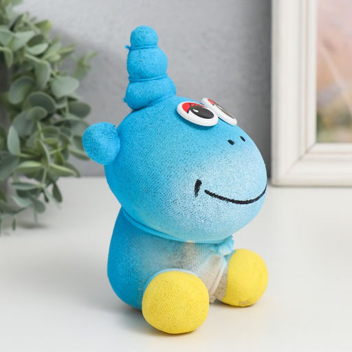 Растущий подарок травка «Единорог», фигурка для выращивания, голубой