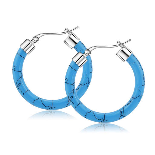 Серьги с замком кольцо арт. 13 1511 (id 267081) - Rada фото 3