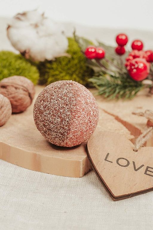 Бомбочка для ванны с афродизиаками Клубника в шоколаде - Siberina фото 7