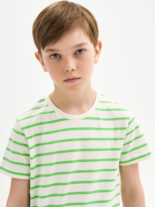 Футболка для мальчика в полоску - Kogankids фото 14