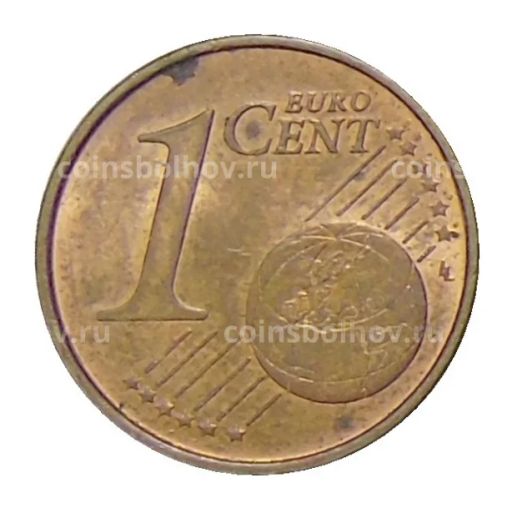 Монета 1 евроцент 2013 года Испания