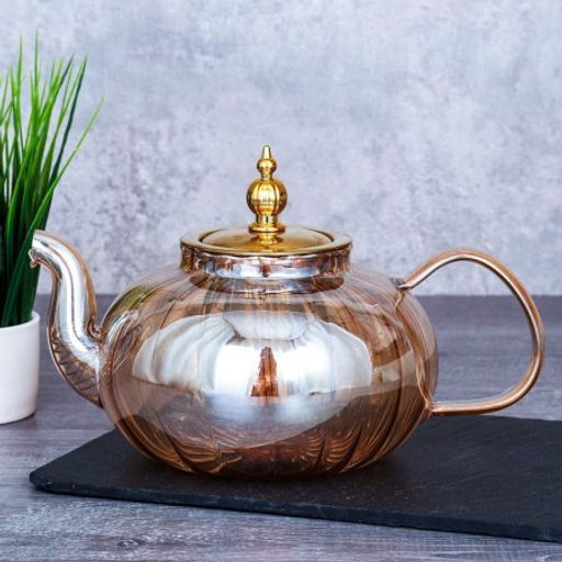 Чайник заварочный 1200 мл рифленый тонированный / LCTP5542 /уп 48/ - Галеонтрейд фото 5