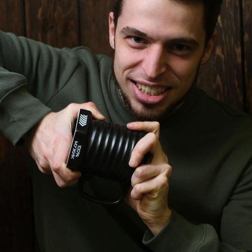 Кружка чайная керамическая 100% мужик, 400 мл