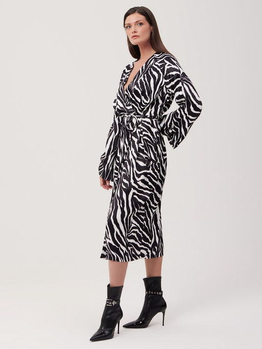 Платье женское 1231135009 black-white - Maxroses фото 3