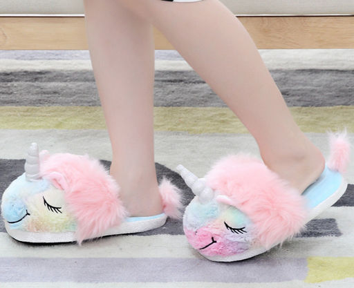 Тапочки домашние Единорожки