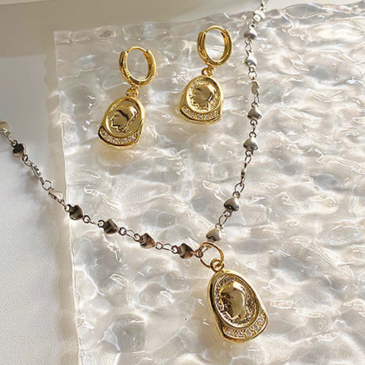 Серьги с замком кольцо арт. 22 6438 (id 277799) - Rada фото 3