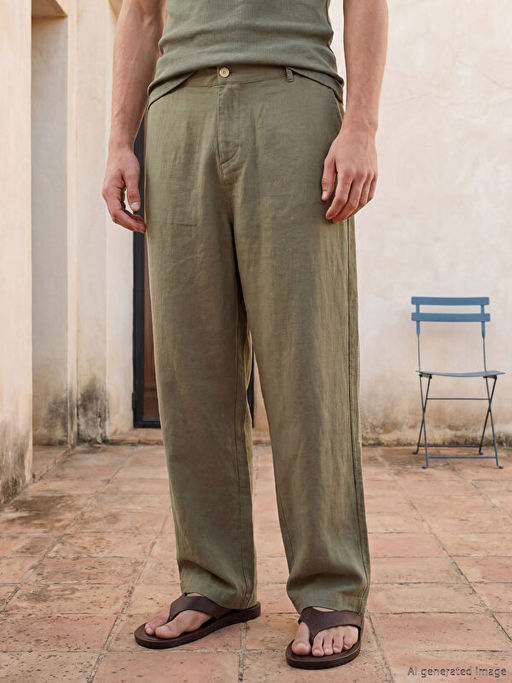 Loose Fit Erkek Pantolon