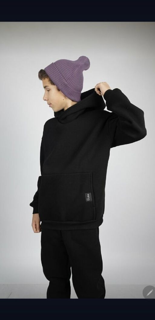 Костюм мужской утепленный ПРЕМИУМ качество, футер 3х нитка С НАЧЕСОМ - Knitka wear фото 10