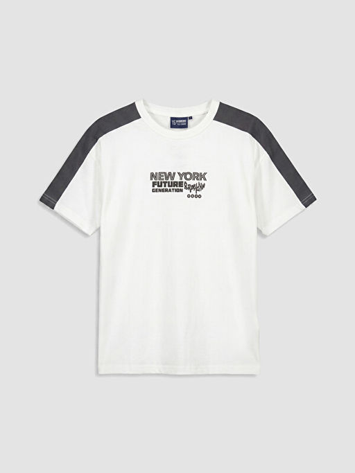 New York Bask?l? Erkek ?ocuk Ti??rt