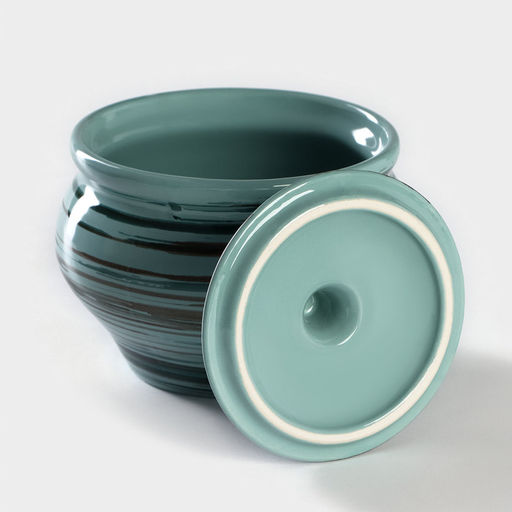 Горшок для запекания Хорекс Tramontano, 500 мл, фарфор, бирюзовый