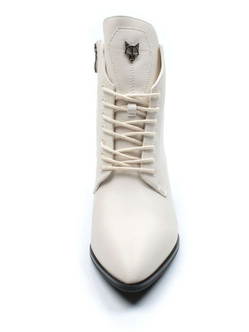 01-PCG270-2 LT.BEIGE Ботинки демисезонные женские (натуральная кожа, байка)