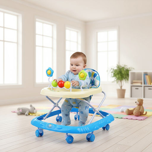 Ходунки "Любимые игрушки" (цвет голубой)