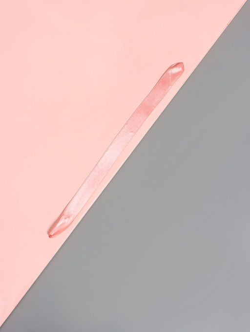 Пакет подарочный ламинированный горизонтальный «Розовый», XXL 61×46×20 см