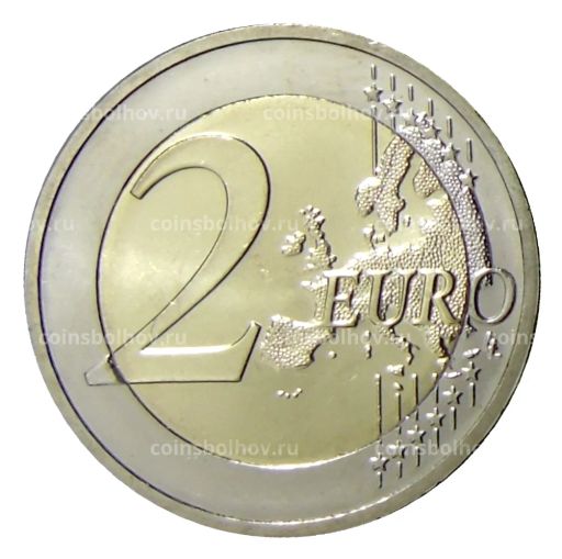2 евро 2012 года F Германия  10 лет евро наличными