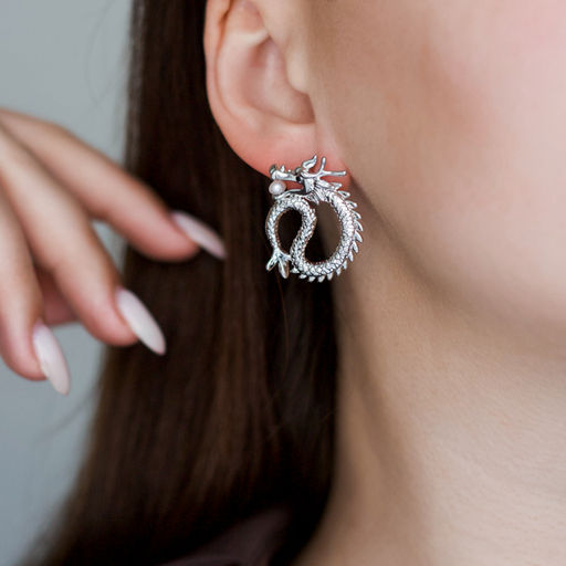 Серьги Арт. 3-3618-W - MyGemma фото 2