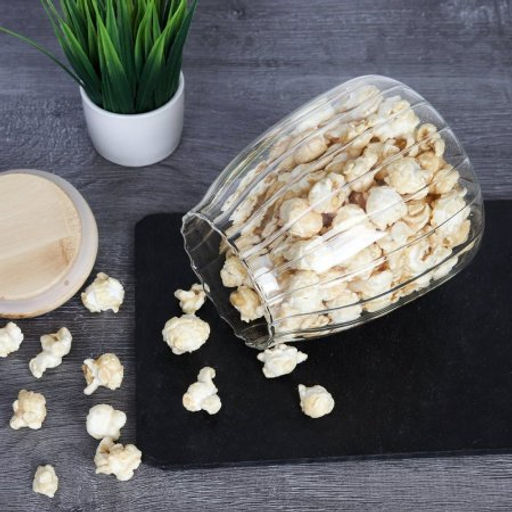 Банка для сыпучих бамбуковая крышка рифленая 1000 мл /LCSC2433/уп 60/ - Галеонтрейд фото 9