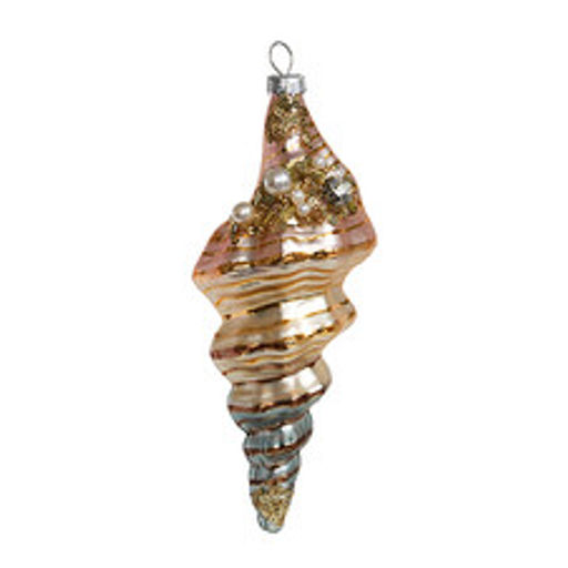 Ракушка Турителла Острова Океании (стекло) 6,5х6,5х15,5 см - Holiday classics фото 2