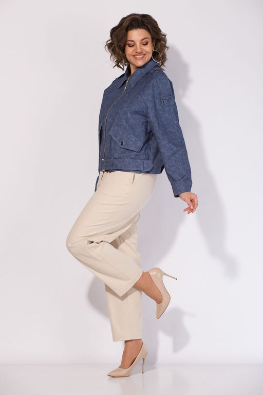 Костюм Liliana 1522-1507 синий+экрю