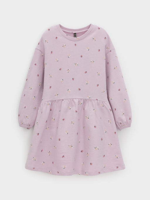 КР 5922-1/фламинго,мини розочки платье для дев