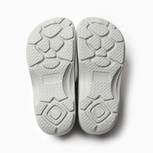 Галоши женские утепленные "Коро с отворотом" цвет дымчато-серый/росинка, размер 41