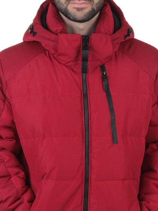 6702L BURGUNDY Куртка мужская зимняя (200 гр. холлофайбер)