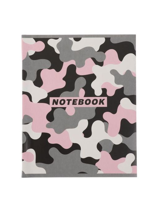 Комплект тетрадей из 5 шт, 48 листов, клетка, Цветной камуфляж, обложка мелованный картон, блок офсет - Calligrata фото 12