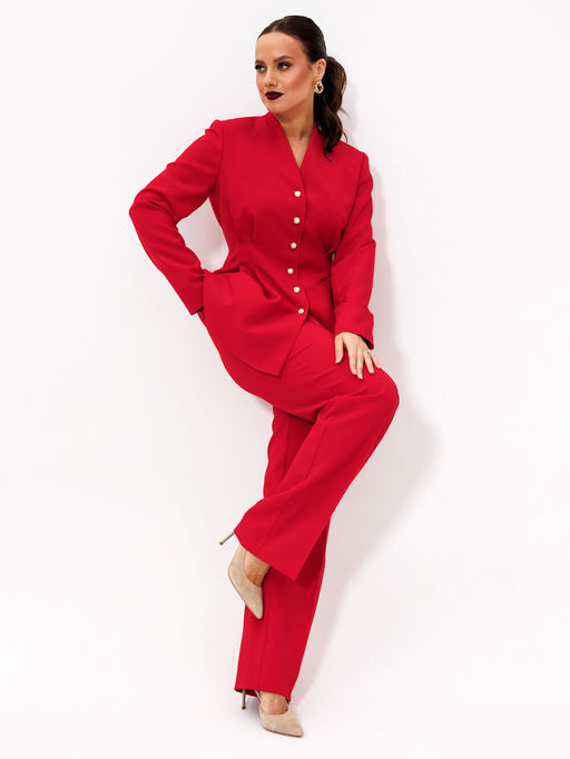 Костюм Liona Style 954 красный  фото 2