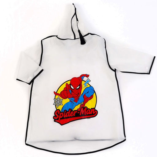 Дождевик детский, размер S, 92-98 см, Человек-Паук - Marvel фото 7