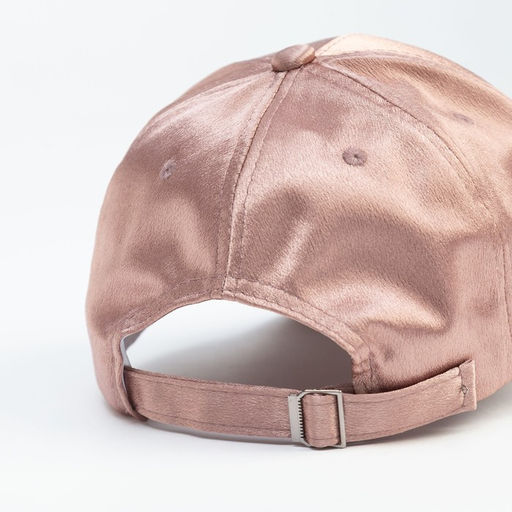 Кепка женская атласная MINAKU, тёмно-розовая, размер 58