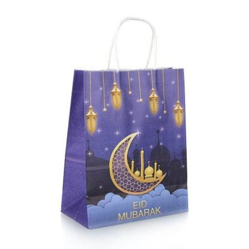 Цена за 12 шт. Пакет подарочный 21х15х8 см Мусульманский / M2115 /уп 12/1200/ - Галеонтрейд фото 3
