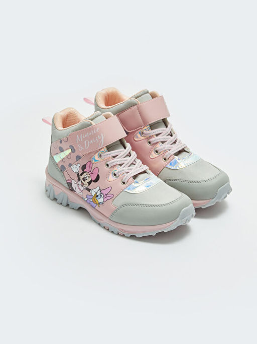 Minnie Mouse Bask?l? C?rt C?rtl? K?z ?ocuk Trekking Bot.