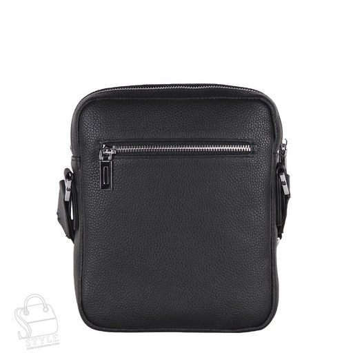 Сумка мужская кожаная 2604H black Heanbag