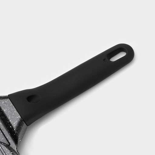 Сковорода-оладница Доляна Petit, 18×18 см, литой алюминий, индукция, чёрная