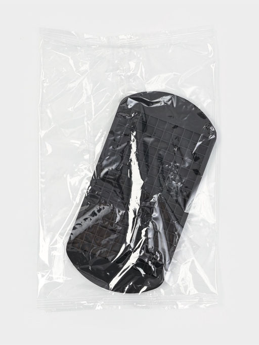 Форма для льда, 24x12 см, 160 ячеек, цвет черный