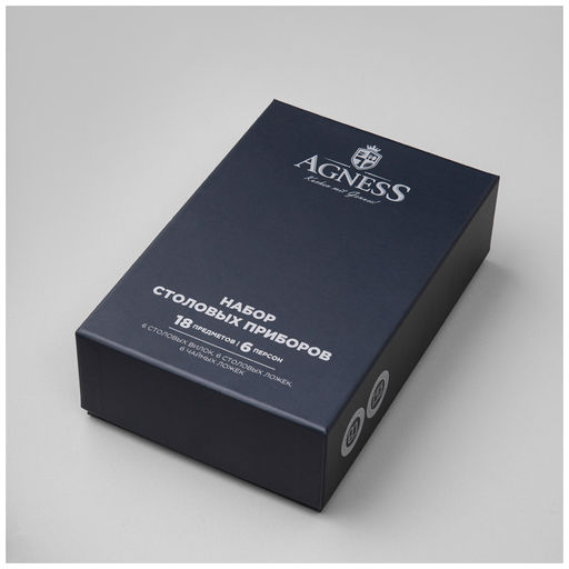 НАБОР СТОЛОВЫХ ПРИБОРОВ REGINA AGNESS 18 ПР  фото 2