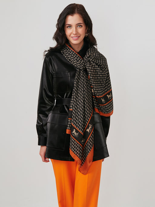 Большой, мягкий, тонкий и очень нежный двусторонний палантин - Tantino фото 6