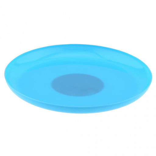 Игрушка для собаки "Фрисби" д20см, h2см, пластик, цвета микс (фуксия, голубой) (Китай)