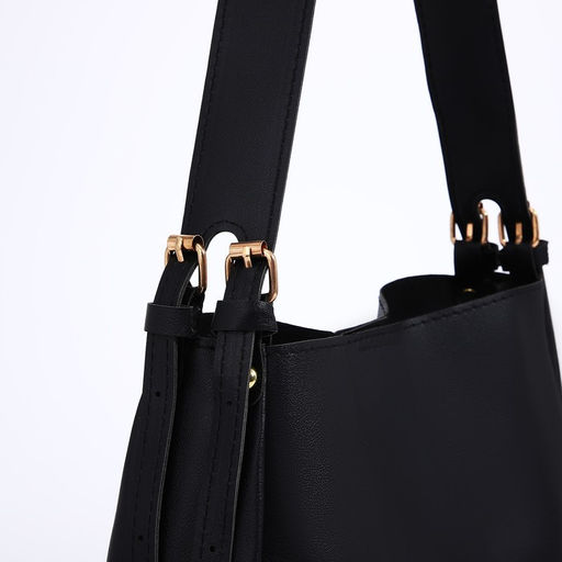 Сумка-тоут на магните, цвет чёрный - Simaland фото 8