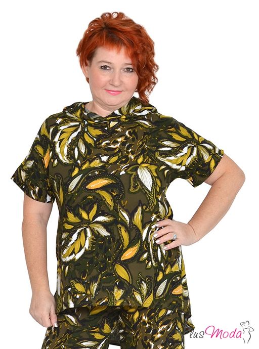 Туника Модель №1164 размеры 44-84 - Plusmoda фото 2