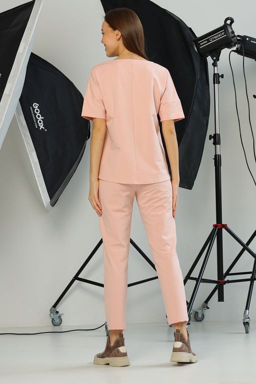 Джемпер футболка 105L3 чайная роза - Solo mio фото 7