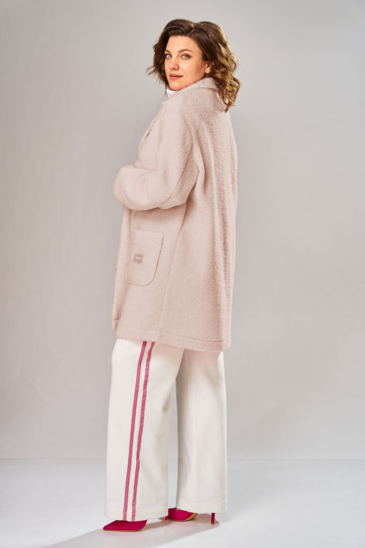 Пальто VN Fashion 1140 пудра