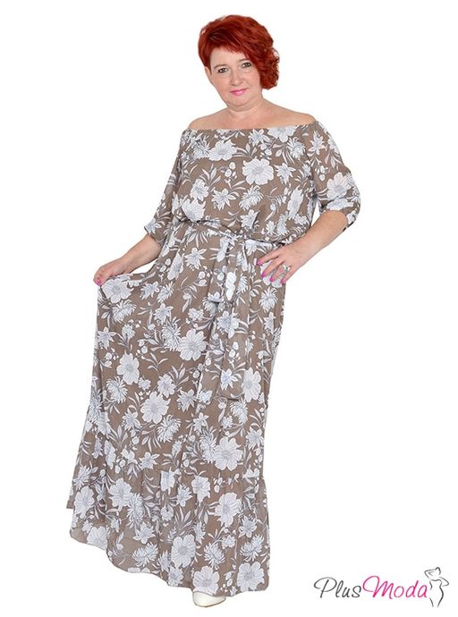 Платье Модель №1276 размеры 44-84 - Plusmoda фото 6
