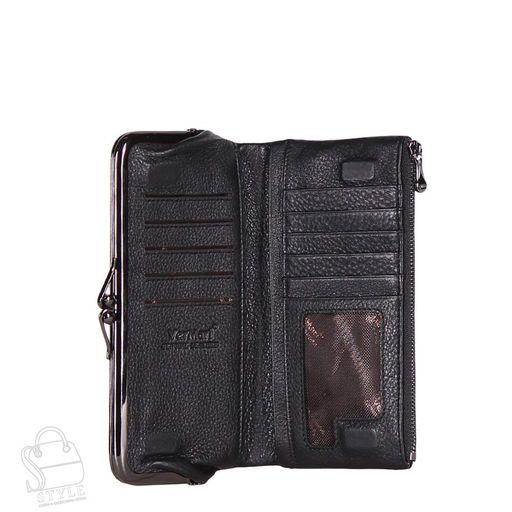 Женский кошелек 3991-1806 black Vermari в Новосибирске