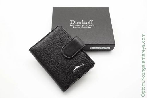 Кожаная мужская визитница Dierhoff Д 7187/1-010 - Sergio valentini фото 6