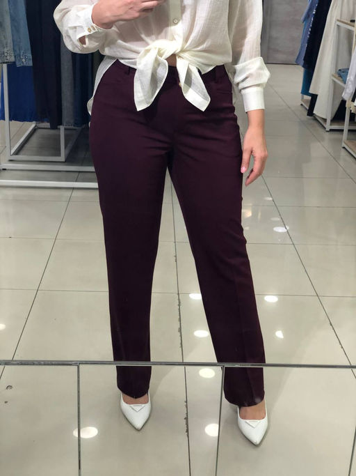 NOBBY, Женские брюки 21-204/2 (бордо)  фото 10