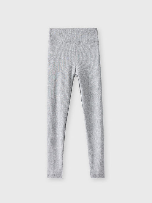 Легинсы для девочек серые с высокой посадкой - Mark formelle фото 4