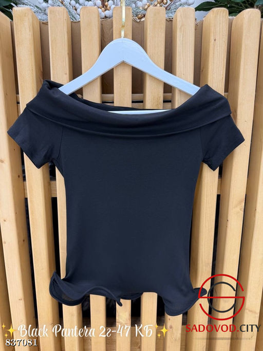 Футболка женская со спущенным плечами - Bruno фото 3