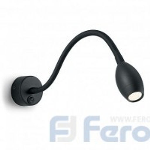 Светильник светодиодный, черный, 3Вт, AL7720