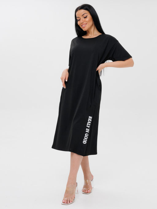 5130 ТУНИКА ЖЕНСКАЯ (Черный) - А-дина фото 3